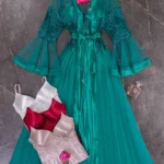 موديل صباحية طويل كود 6015