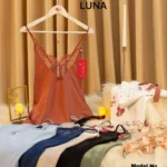 موديل بيجامة ستان كود 7051