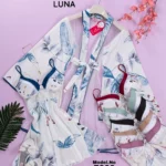 موديل صباحية قصير كود 7060