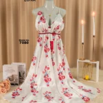 موديل بيبي دول طويل ستان مشجر كود7080