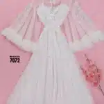 موديل صباحية طويل كود 7072