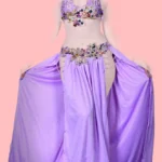 موديل بدله رقص لون لافندر كود P 17