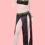 موديل بدله رقص لون إسود كود P 20