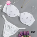 موديل بيكيني ابيض كود 9187