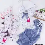 موديل بيجامه بنطلون كود 9357