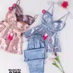موديل بيجامه بنطلون كود 9369