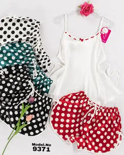 موديل بيجامه شورت كود 9371