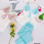 بيجامة ساتان  حرير 9049