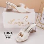 سليبر عروس بكعب 868