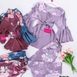 بجامة قطعتين ساتان 9104