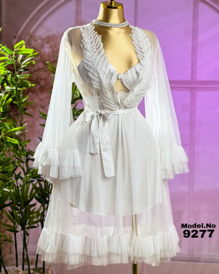 Short Bridal Rob Cod 9277