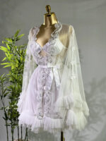 Short Bridal Rob Cod 9324