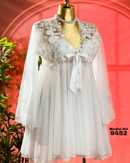 Short Bridal Rob Cod 9452