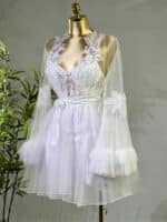 Short Bridal Rob Cod 9354