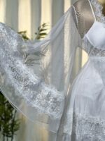 Short Bridal Rob Cod 9346