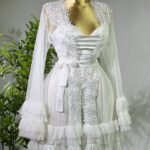 Short Bridal Rob Cod 9023