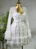 Short Bridal Rob Cod 9023