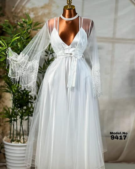 Long Bridal Rob Cod 9417