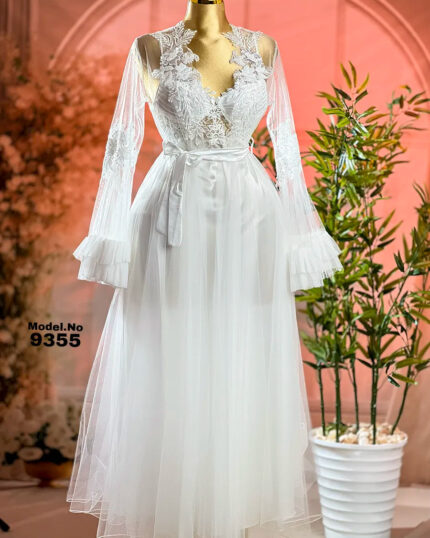 Long Bridal Rob Cod 9355