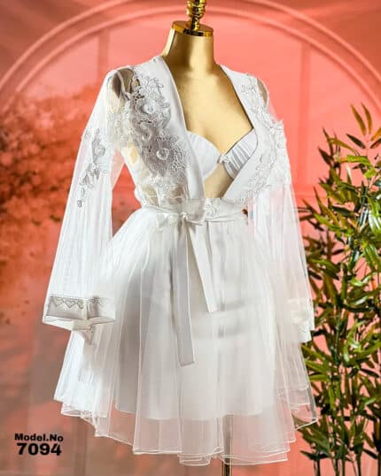 Short Bridal Rob Cod 7094