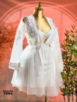 Short Bridal Rob Cod 7094