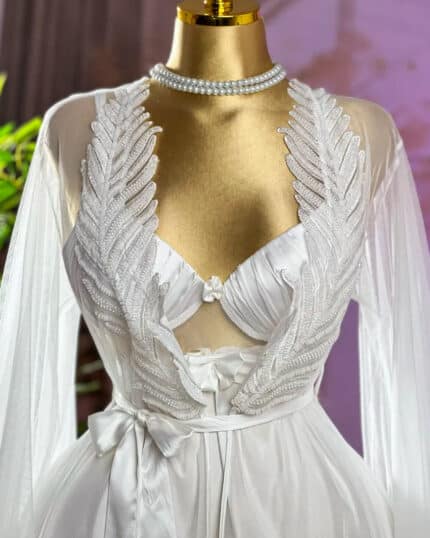 Short Bridal Rob Cod 9277