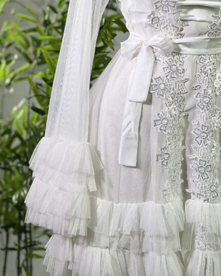 Short Bridal Rob Cod 9023