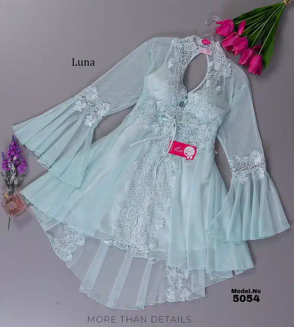 5054-2.jpg Short Bridal Rob Cod 5054