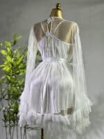 Short Bridal Rob Cod 9324