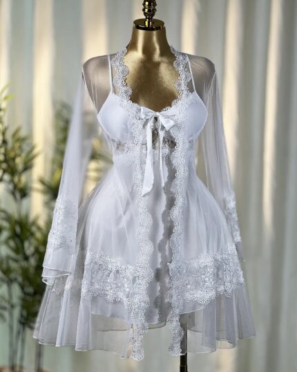 Short Bridal Rob Cod 9346