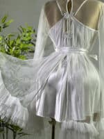 Short Bridal Rob Cod 9324