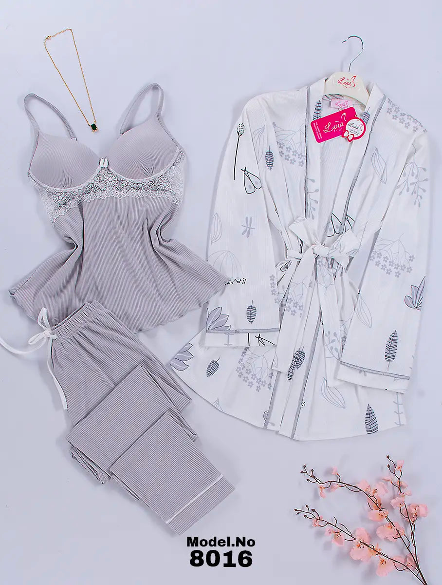 8016-1-1.jpg Pyjama Pants 3 pieces Cod 8016