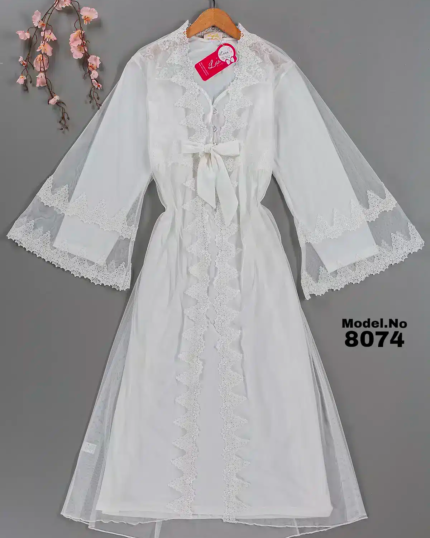 Maternity shirt and robe model, code 8074