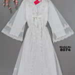 Maternity shirt and robe model, code 8074