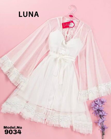 Short Bridal Rob Cod 9034