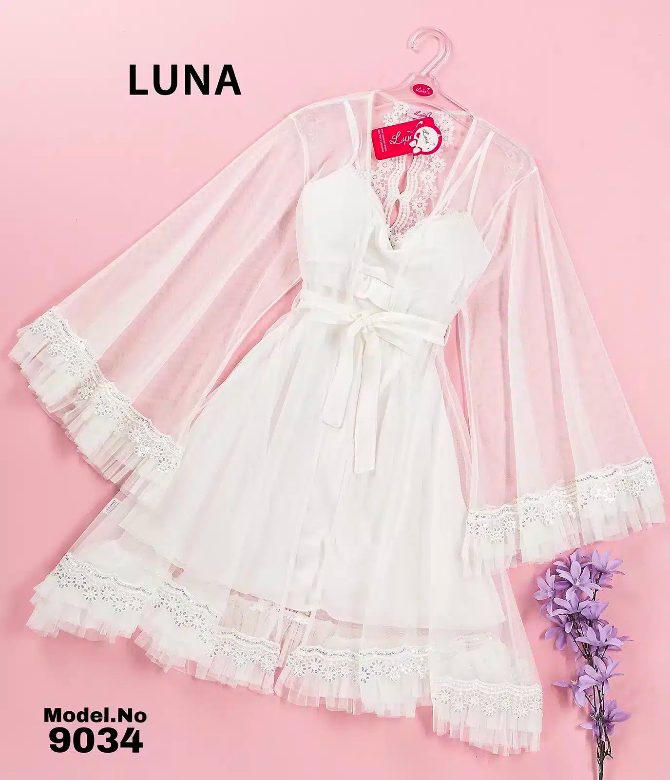 9034-1.jpg Short Bridal Rob Cod 9034