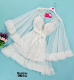 Short Bridal Rob Cod 9081