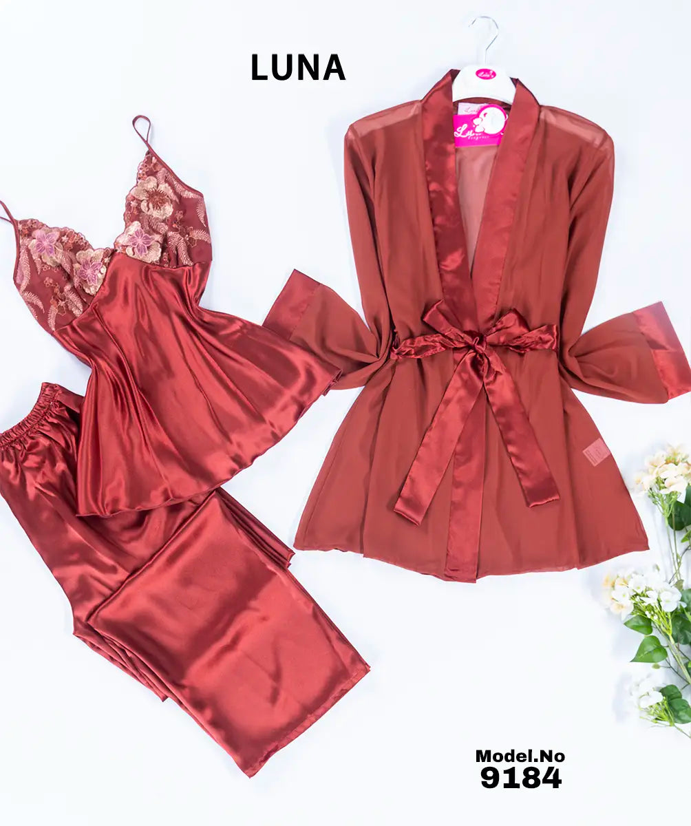 9184-3.jpg Pyjama Pants 3 pieces Cod 9184