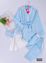 Pyjama Pants Set 3 Pieces Code 9289