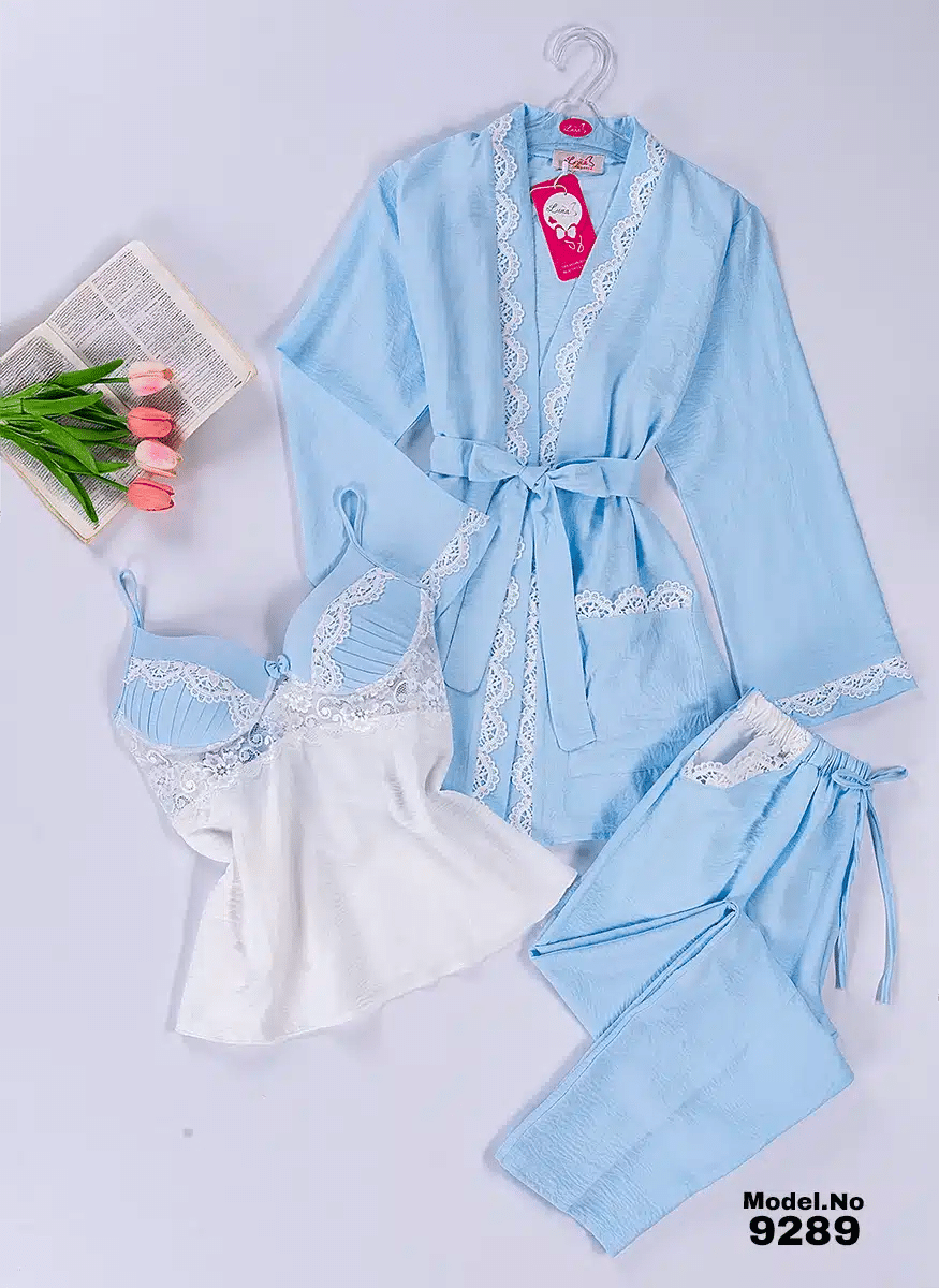 9289-2-10.png Pyjama Pants Set 3 Pieces Code 9289
