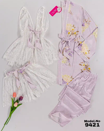 Pyjama 4-Piece Code 9421