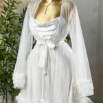 Short Bridal Rob Cod 9465