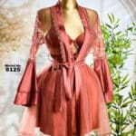 Sort Bridal Rob Set Cod 9125