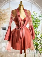 Sort Bridal Rob Set Cod 9125