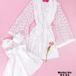 Short Bridal Rob Cod 2131 W