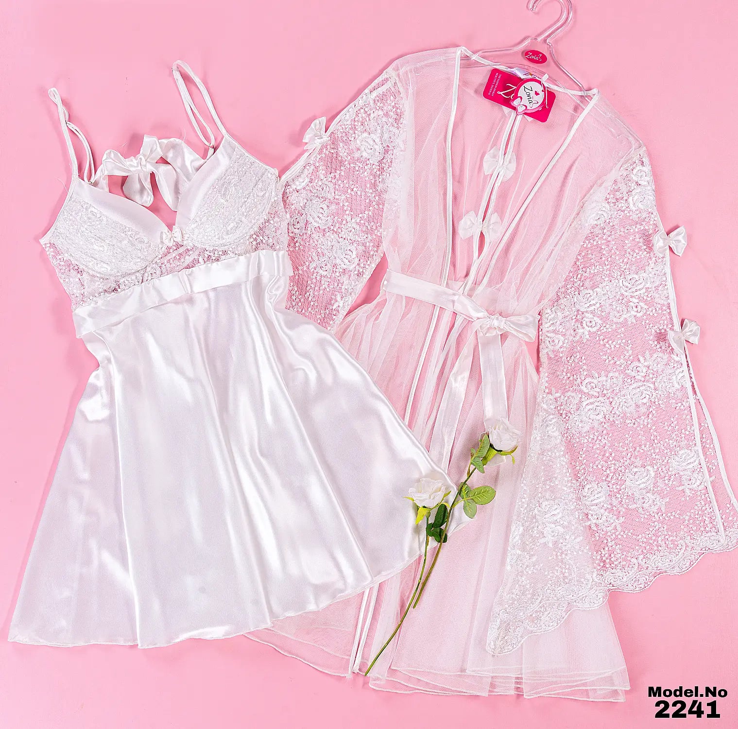 22415.jpg Short Bridal Rob Cod 2241 W