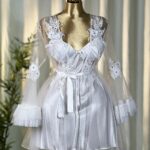Short Bridal Rob Cod 9344