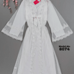 Maternity shirt and robe model, code 8074