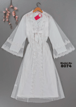 Maternity shirt and robe model, code 8074