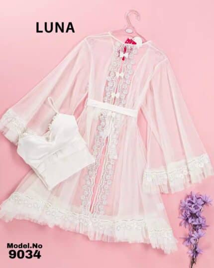 Short Bridal Rob Cod 9034